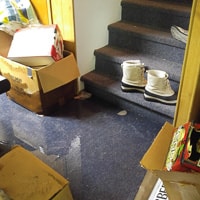 Basement Flooding Caused by Sump Pump Failure