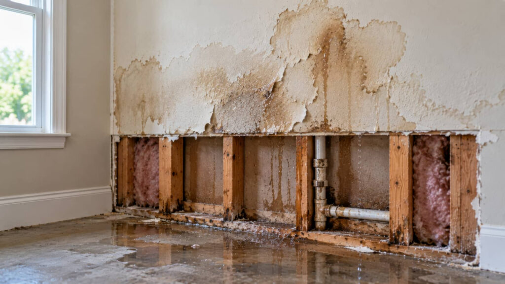 Water Damaged Insulation Replacement After a Moisture Loss